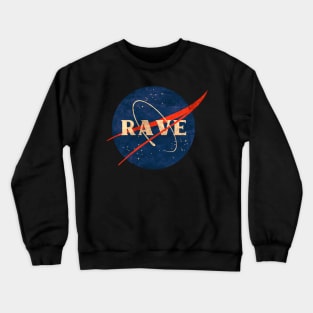 Rave NASA Logo Crewneck Sweatshirt